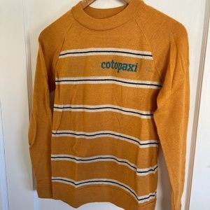 Cotopaxi 100% Alpaca Wool Striped Sweater